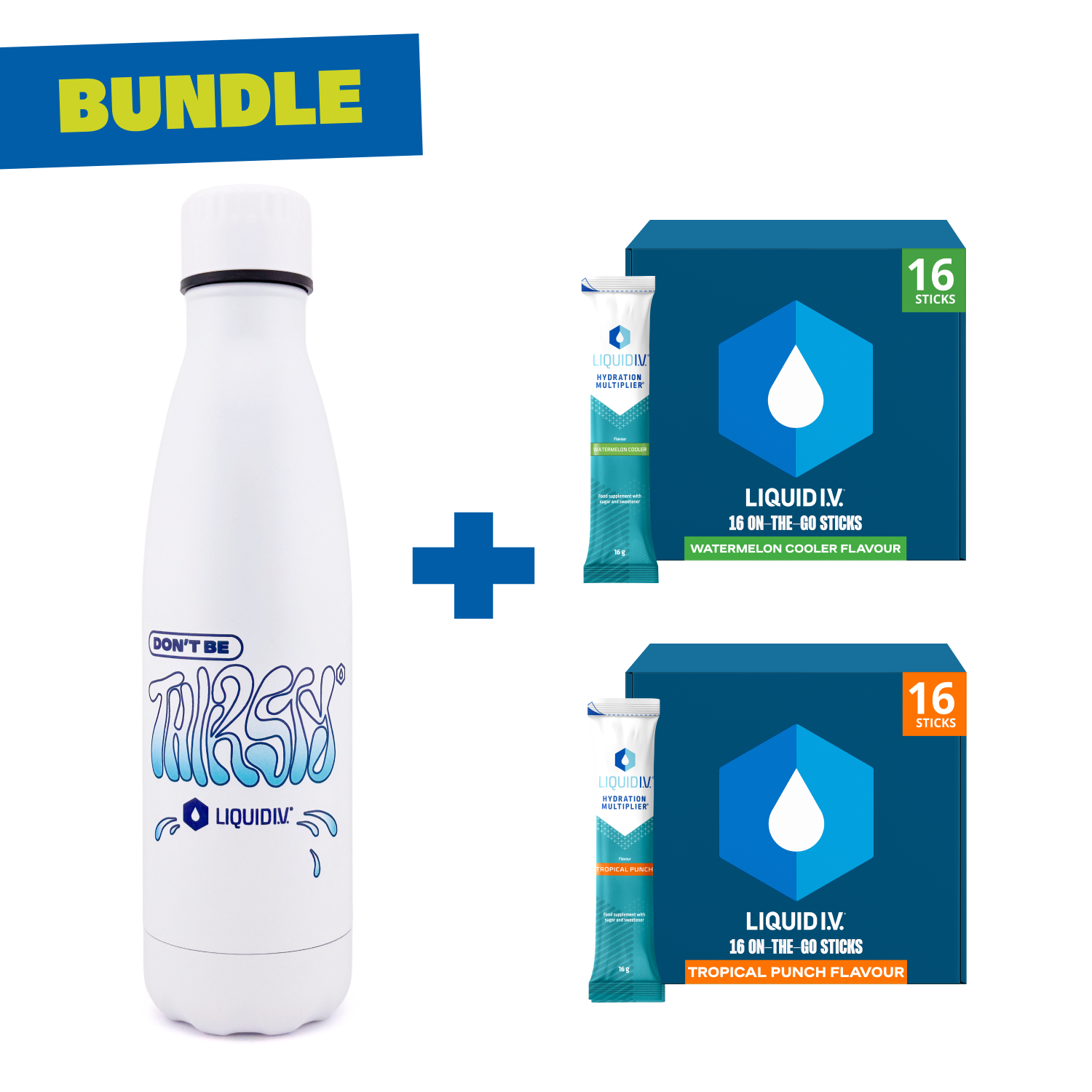 #flavor_Watermelon Cooler + Tropical Punch Bundle (32 Sticks)