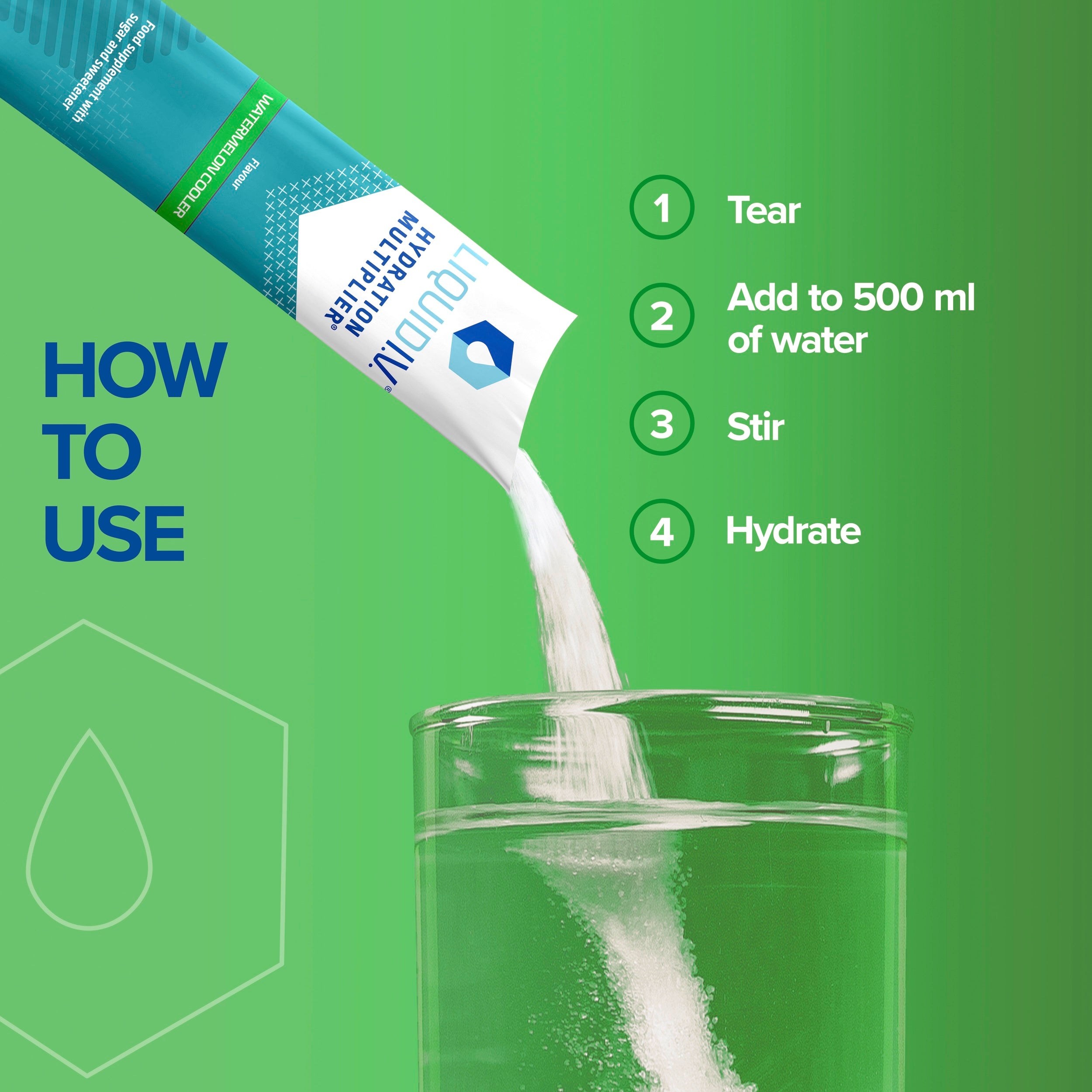 Hydration Multiplier® Watermelon Cooler (16 Sticks)